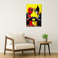 Marvel Metal Poster - Odd Couple | Superhero Wall Art India