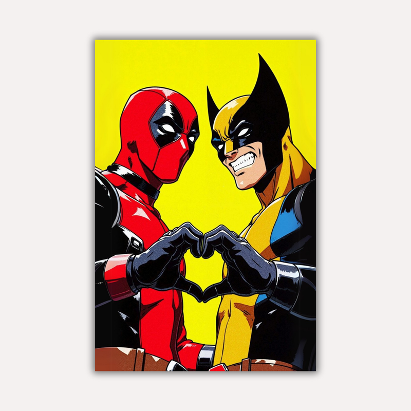 Marvel Metal Poster - Odd Couple | Superhero Wall Art India