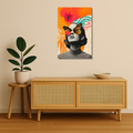 Pop Art Metal Poster - Butterfly Reverie | Aesthetic Wall Art India