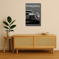 Cars Metal Poster - Italian Thunder | Car Wall Art India