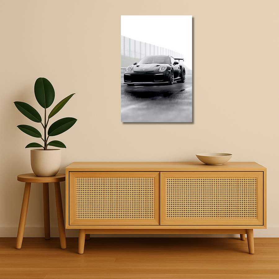 Cars Metal Poster - PorschePhantom | Car Wall Art India