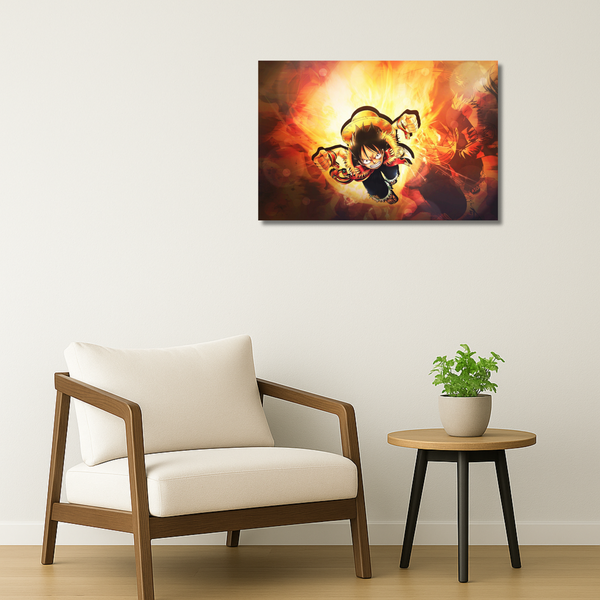 One Piece Metal Poster - Flarebound | Anime Wall Art India