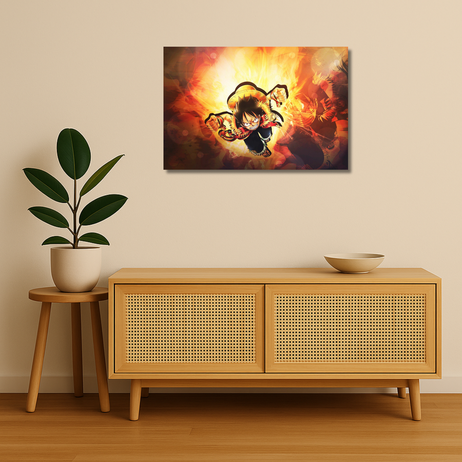 One Piece Metal Poster - Flarebound | Anime Wall Art India