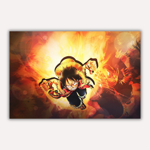 One Piece Metal Poster - Flarebound | Anime Wall Art India