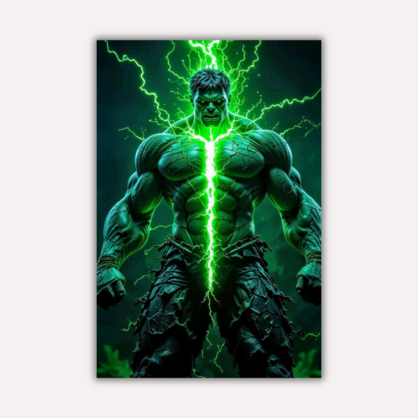 Thunderbolt Hulk | Metal Wall Art Poster India