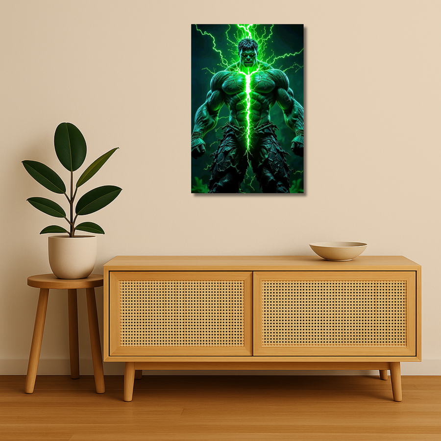 Thunderbolt Hulk | Metal Wall Art Poster India