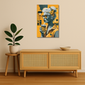 Pop Art Metal Poster - DotLatte | Aesthetic Wall Art India