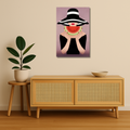 Pop Art Metal Poster - MelonMood | Aesthetic Wall Art India