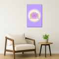 Affirmations Metal Poster - Aura | Motivational Wall Art India