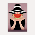 Pop Art Metal Poster - MelonMood | Aesthetic Wall Art India