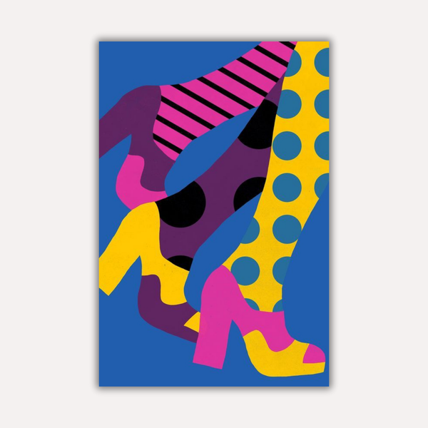 Pop Couture - PeepToes | Metal Wall Art Poster India