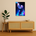 Jujutsu Kaisen Metal Poster - Infinity Surge | Anime Wall Art India