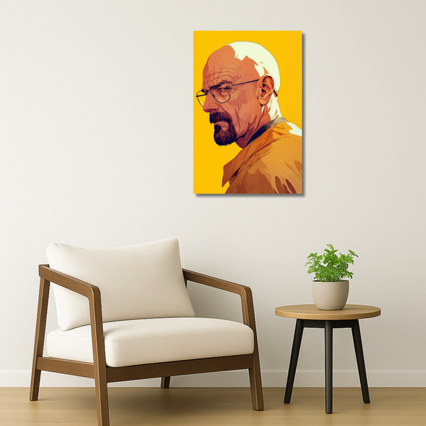 Breaking Bad Metal Poster - SayMyName | TV Series Wall Art India