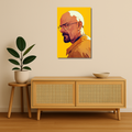 Breaking Bad Metal Poster - SayMyName | TV Series Wall Art India