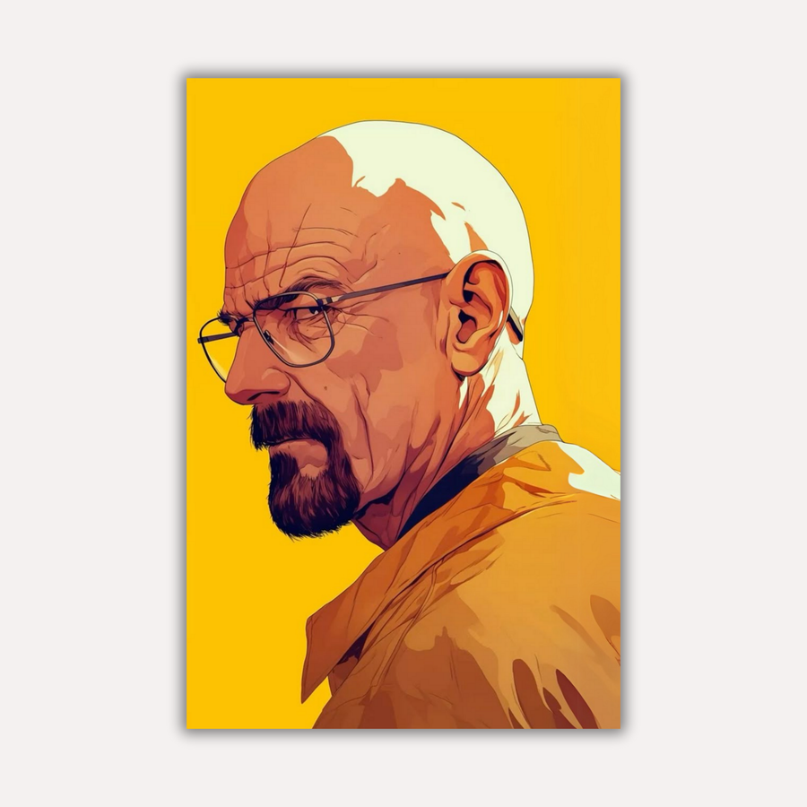 Breaking Bad Metal Poster - SayMyName | TV Series Wall Art India