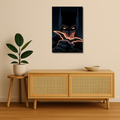 DC Comics Metal Poster - Dark Precision | Superhero Wall Art India