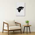 Game of Thrones Metal Poster - Starkborn | TV Series Wall Art India