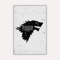 Game of Thrones Metal Poster - Starkborn | TV Series Wall Art India