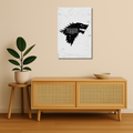 Game of Thrones Metal Poster - Starkborn | TV Series Wall Art India