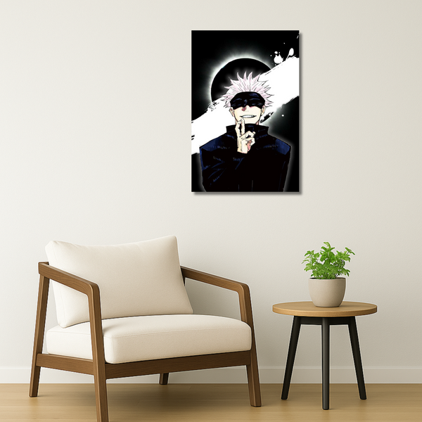 Jujutsu Kaisen Metal Poster - Hollow Flex | Anime Wall Art India
