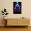 Indian Gods - Cosmic Flame Shiva – Spiritual Energy Wall Art thumbnail 2