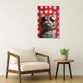 Cat Metal Poster - CatDotCom | Animal Wall Art India