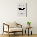 DC Comics Metal Poster - Dark Rebound | Superhero Wall Art India