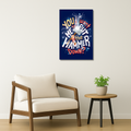 Marvel Metal Poster - Hammer Down | Superhero Wall Art India