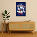 Marvel Metal Poster - Hammer Down | Superhero Wall Art India