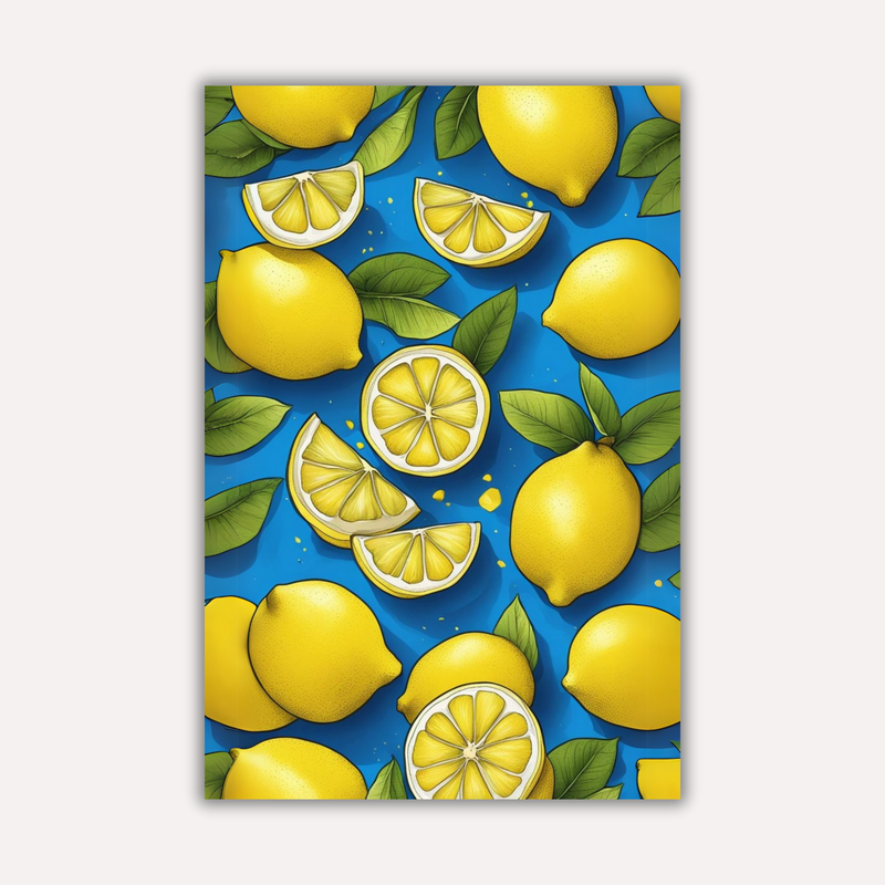 Limoni | Metal Wall Art Poster India