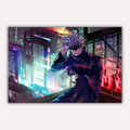 Jujutsu Kaisen Metal Poster - Blindfold Flex | Anime Wall Art India