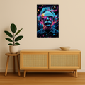 Psychedelic Professor | Metal Wall Art Poster India
