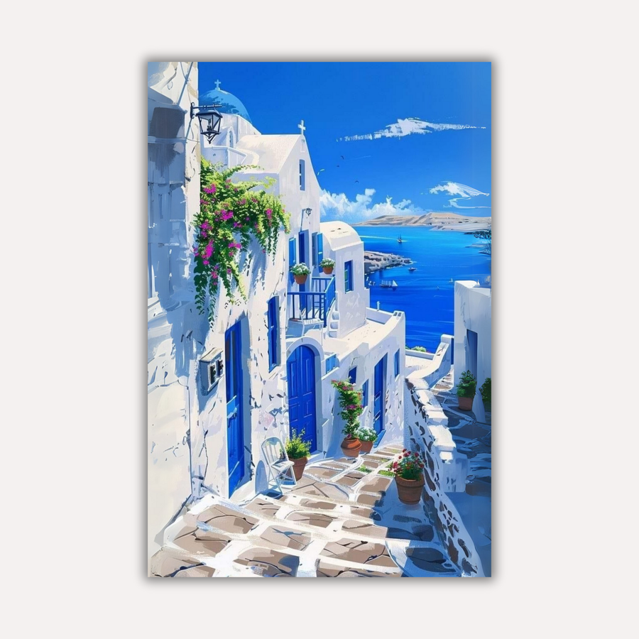 Travel Metal Poster - BlueDoors | Wanderlust Wall Art India