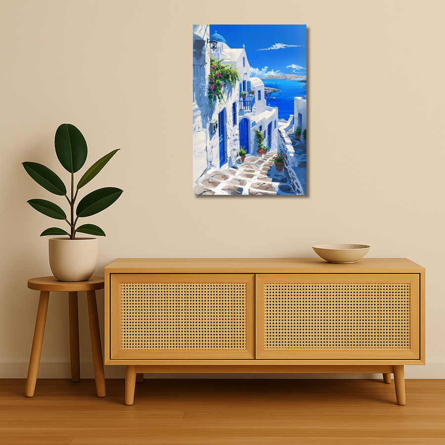 Travel Metal Poster - BlueDoors | Wanderlust Wall Art India