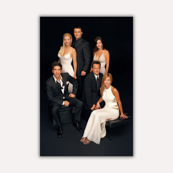 Friends TV Show Metal Poster - CentralSix | Wall Art India
