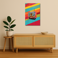 Music Metal Poster - BoomBox | Aesthetic Wall Art India