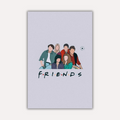 Friends TV Show Metal Poster - SixForYou | Wall Art India