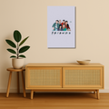Friends TV Show Metal Poster - SixForYou | Wall Art India
