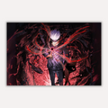 Jujutsu Kaisen Metal Poster - Void Pulse | Anime Wall Art India
