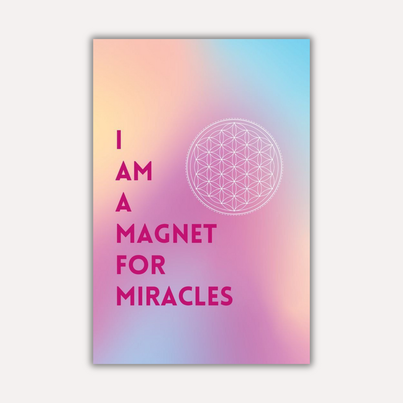 Affirmations Metal Poster - Magnetica | Motivational Wall Art India