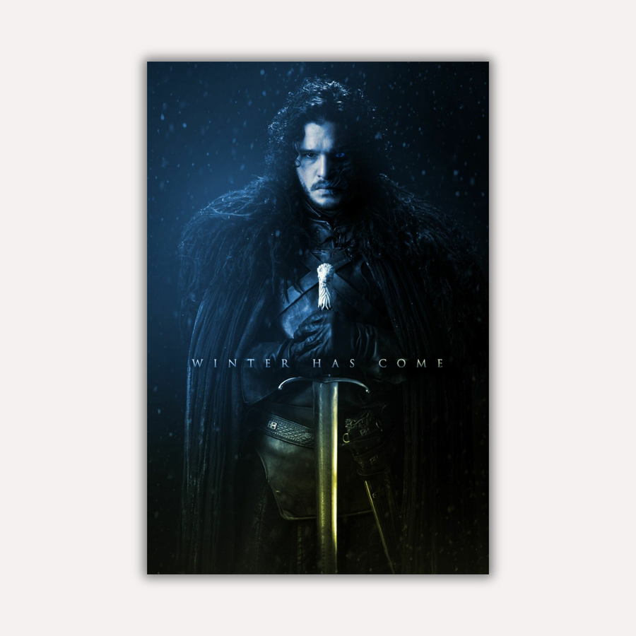 Game of Thrones Metal Poster - Longclaw | TV Series Wall Art India