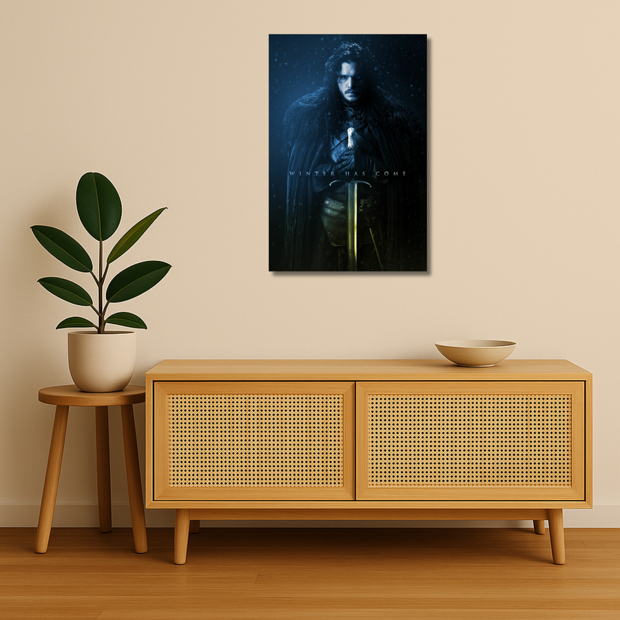Game of Thrones Metal Poster - Longclaw | TV Series Wall Art India