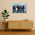 Jujutsu Kaisen Metal Poster - Frostbyte | Anime Wall Art India