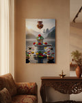 Lord Shiva Metal Poster - Lingeshwara | Spiritual Wall Art India