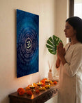 Mahadev Shiva Metal Poster - Shivoham | Spiritual Wall Art India