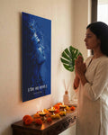 Adiyogi Shiva Metal Poster - Aadiyogi | Spiritual Wall Art India