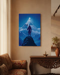 Mahadev Metal Poster - KailashVaasi | Spiritual Wall Art India