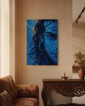 Indian Aesthetic Metal Poster - Shankara | Desi Wall Art India