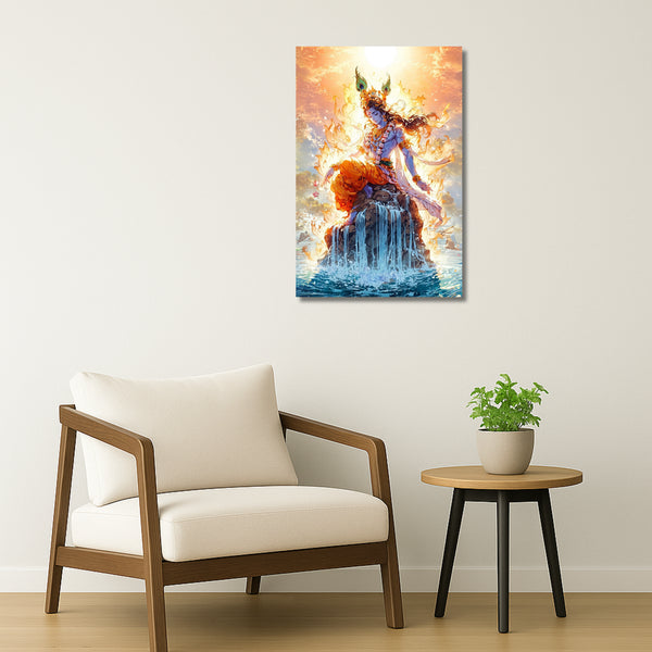 Indian Gods - Shri Krishna – Harmony of Fire & Flow