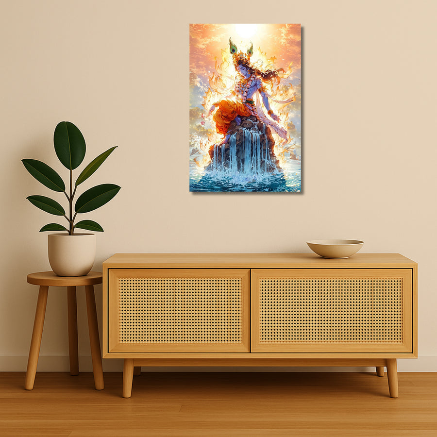 Indian Gods - Shri Krishna – Harmony of Fire & Flow